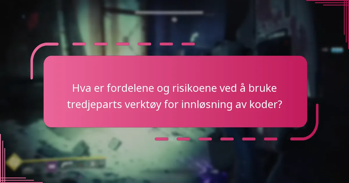 Hvilke sporingsverktøy kan hjelpe med å administrere status for innløsning av koder?