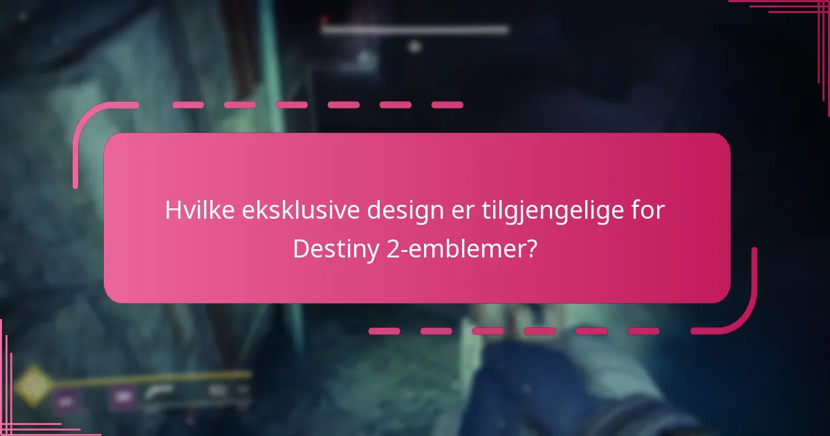 Hva er innløsningsprosessen for Destiny 2-emblemer?