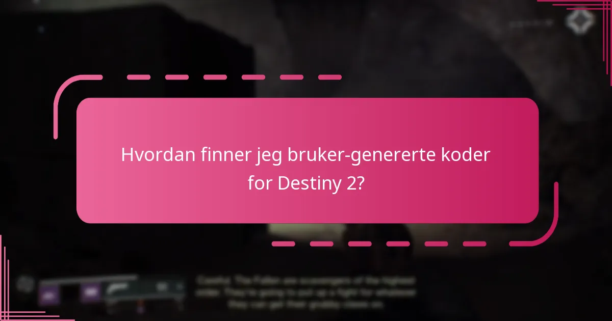 Hvordan kan jeg dele mine egne Destiny 2-koder ansvarlig?